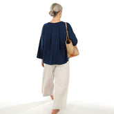 Papierschnittmuster Bluse Frau Maki Studio Schnittreif